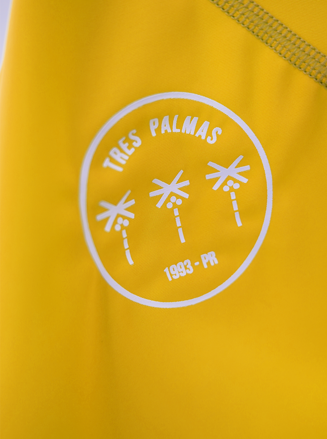 Tres Palmas Minimal | Toddler Rashguard (Yellow)