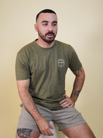 Tres Palmas Minimal SS Tshirt (Military Green)