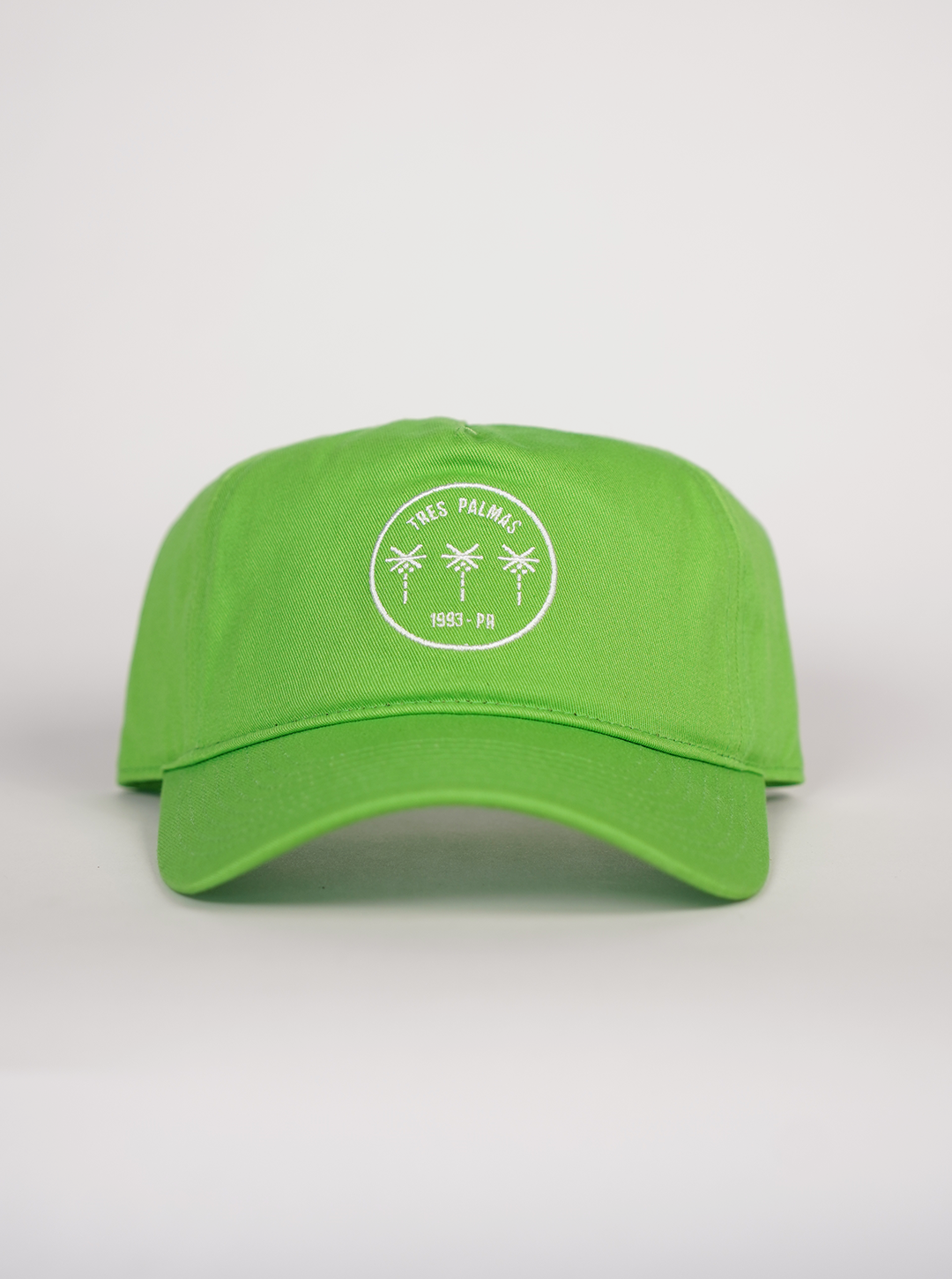 Tres Palmas Minimal | Snapback Hat (Lime)