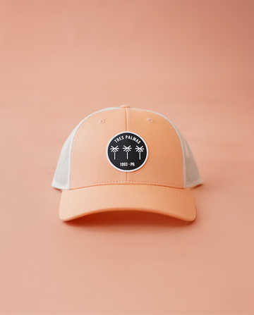 Tres Palmas Minimal | Trucker Hat (Peach Birch)
