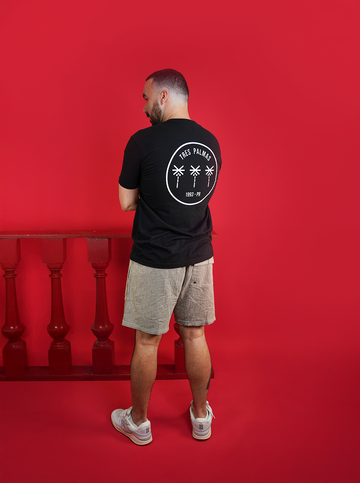 Tres Palmas Minimal SS Tshirt (Black)