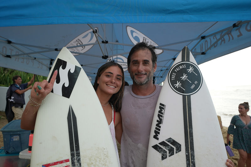 Padre e hija dominaron etapa del nacional boricua