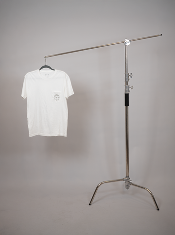 Tres Palmas Minimal Pocket Tshirt (White)